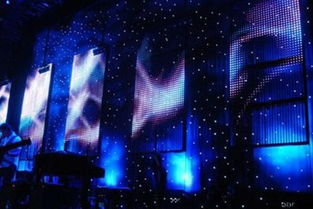 led star curtain for shows JHO China Manufac